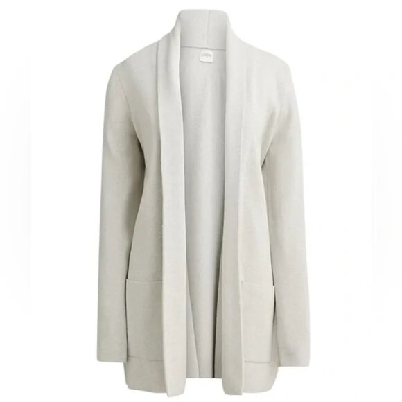 J. Crew Factory Sweaters - J.Crew Factory Petite Chelsea sweater blazer (PS) in color Heather Dusk